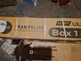 Replacement Parts for 8x14 FT Rectangular Trampoline - Box 1 of 4 Only (New