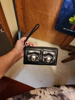 Wilson's leather wristlet