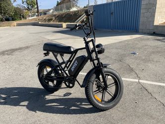 Moto-Style Electric Bike | Fat Tire | Christmas Price