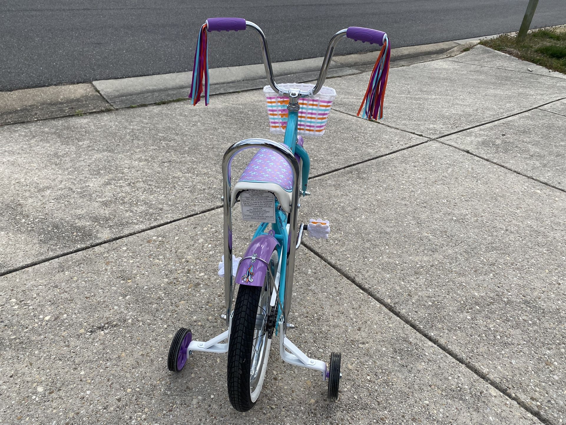 Girls Schwinn Bike with Training wheels