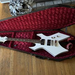 B.C Rich Warlock W/Coffin Case