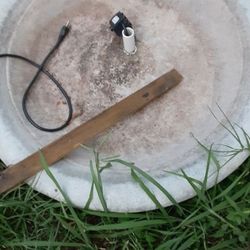 ⛲Fountain Topper Or Flower Planter 🌺 $60.00 (Serious Buyers) Cash Only 