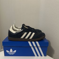 Adidas samba Blue And White Trainers 