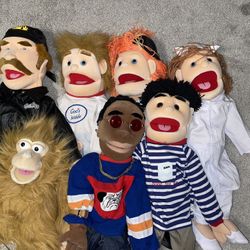 25" Full Body, Ventriloquist Style Puppets