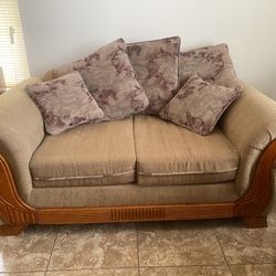 Sofas and 3 Side Tables 