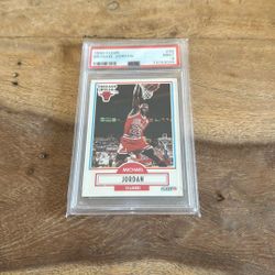 1990 Fleer Michael Jordan PSA 9