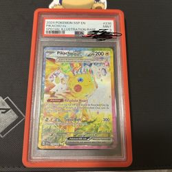 Pikachu 238 PSA 9