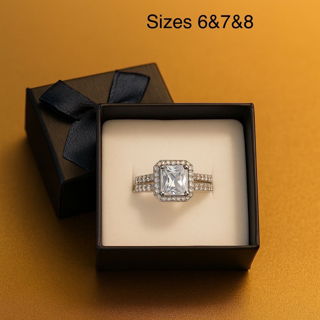 Engagement Ring With Box 