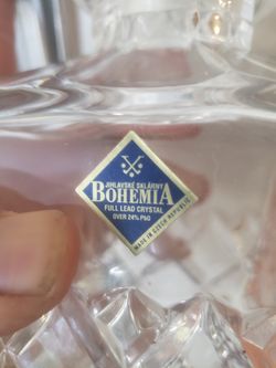 Vintage real crystals