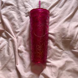 Pink Starbucks Tumbler