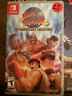 Street Fighter 30th Anniversary Collection Nintendo Switch
