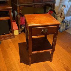 H 27 W 16 Small Wood Table