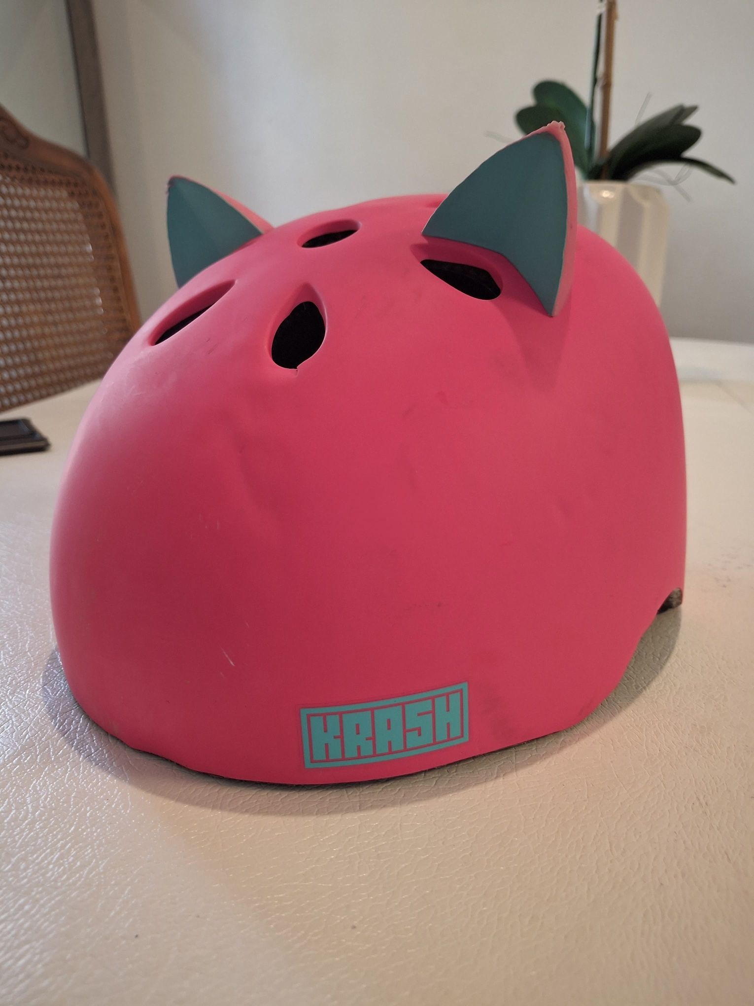 Krash Girls Pink Helmet