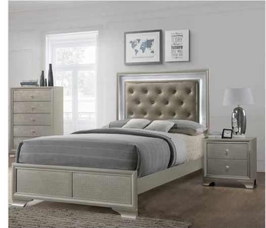 Brand New King Bedframe In Box (Bedframe Only)