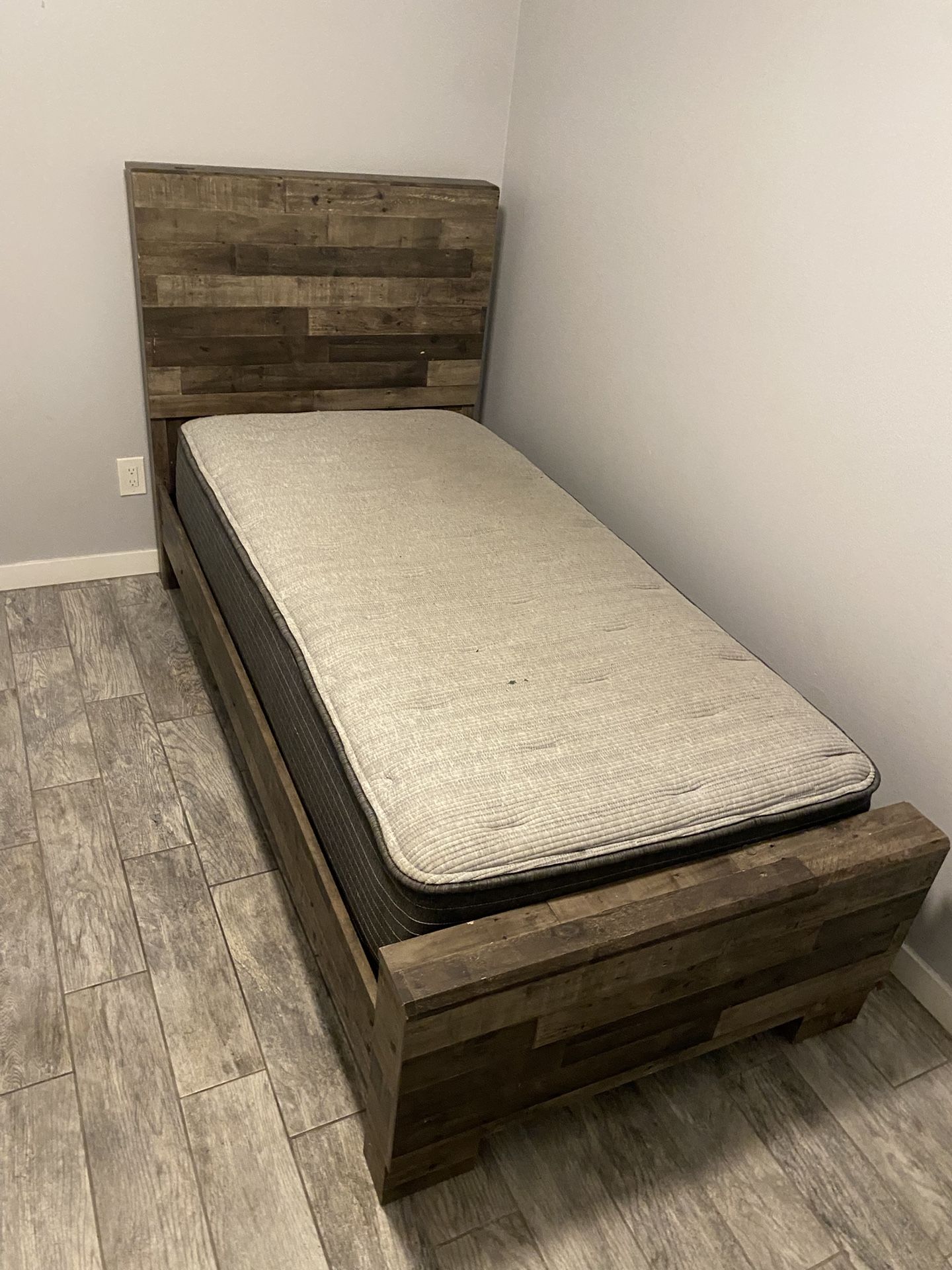 Twin Bed With Frame
