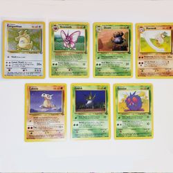 1999 JUNGLE SET WOTC VINTAGE Card Lot of 7 in NM Condition.