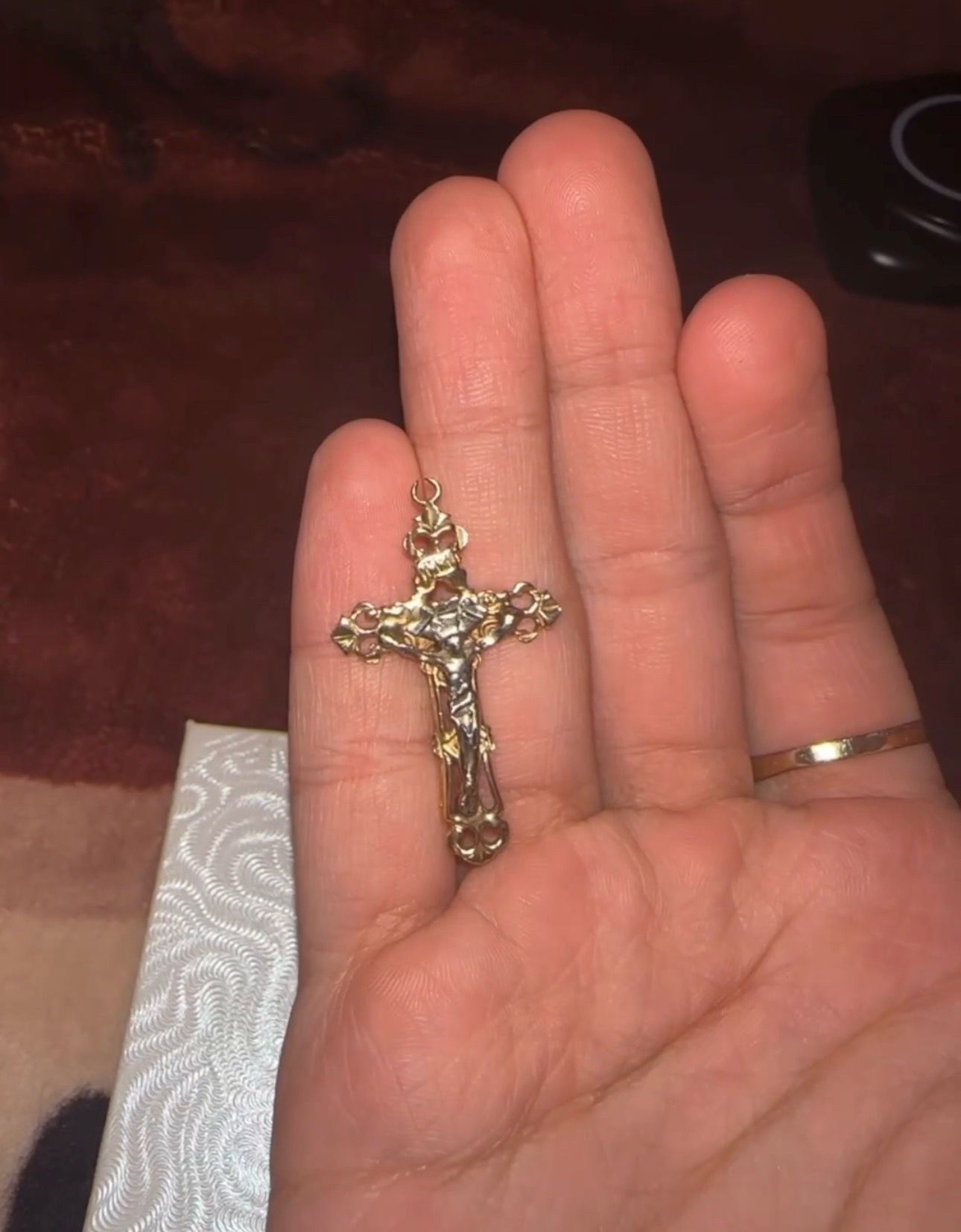 14k Gold Cross