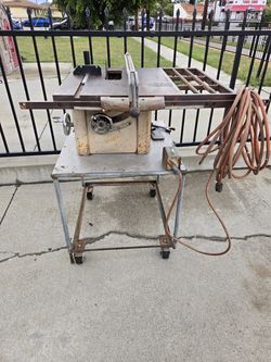 Vintage Atlas Table Saw Model 3620 with Stand