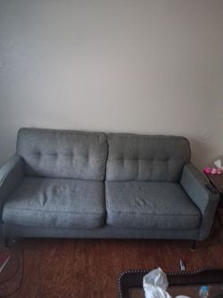 Gray sofa