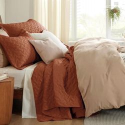 3-Piece Premium Quilt Set, Soft Breathable, All Season Comfort