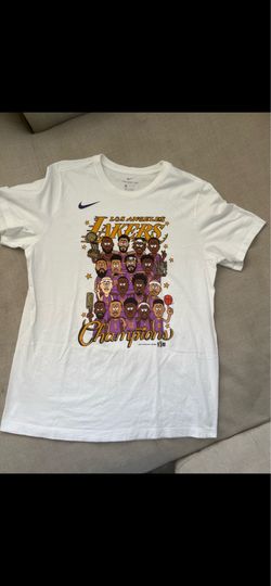 Nike LA Lakers Champions Cartoon Tee L
