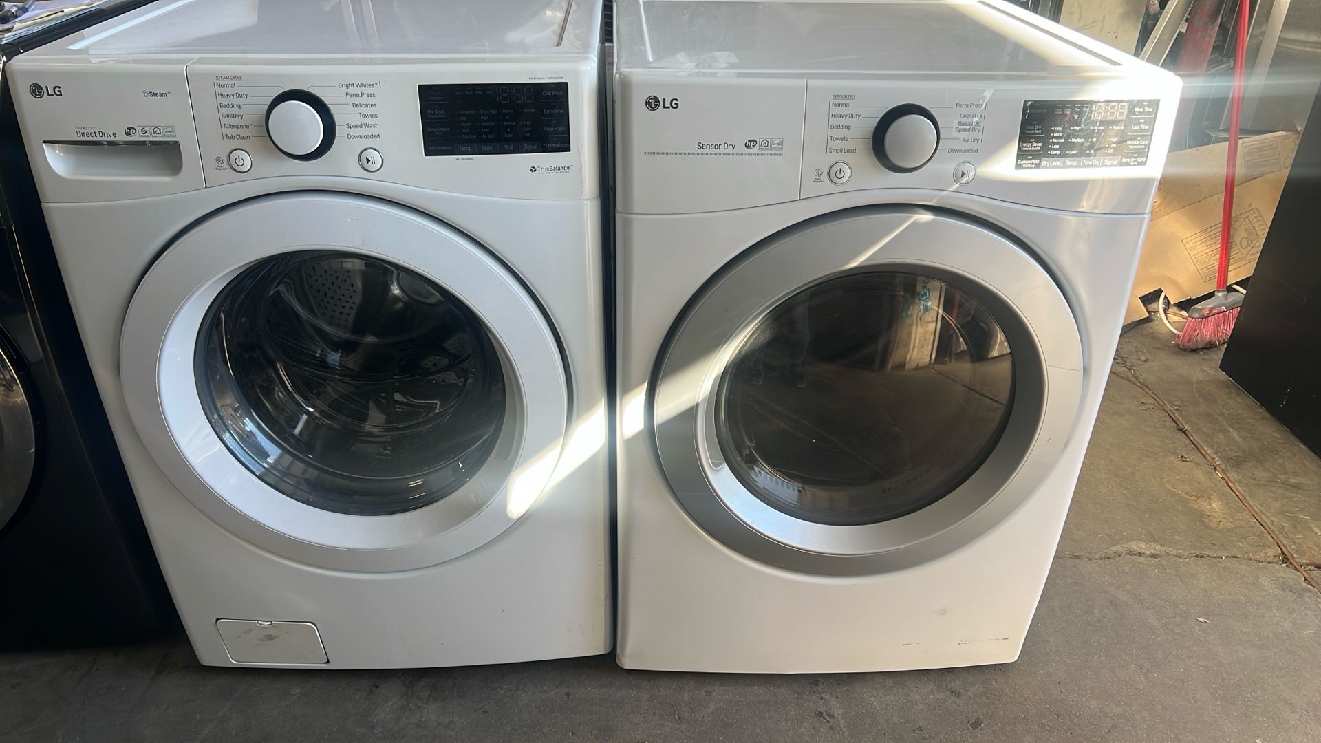 LG Set Of Washer And Dryer