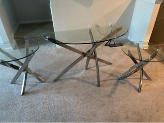 Cocktail and end tables