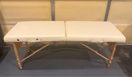 Massage table