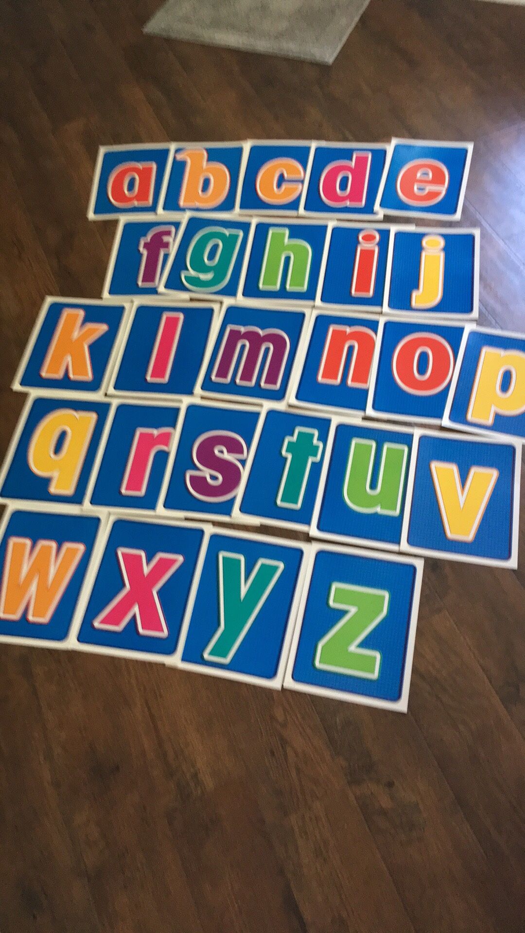 Upper And Lower Case Alphabet Cards For Sale In Queen Creek AZ OfferUp