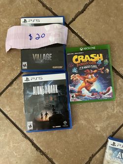 Video games   $10 $ 20 $30  suitcase $50 each  pick up in Perris
