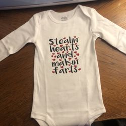 Custom Valentines Onesies