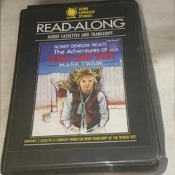 "The Adventures of Tom Sawyer" by Mark Twain Audio Cassettes and Transcript Read by Robby Benson