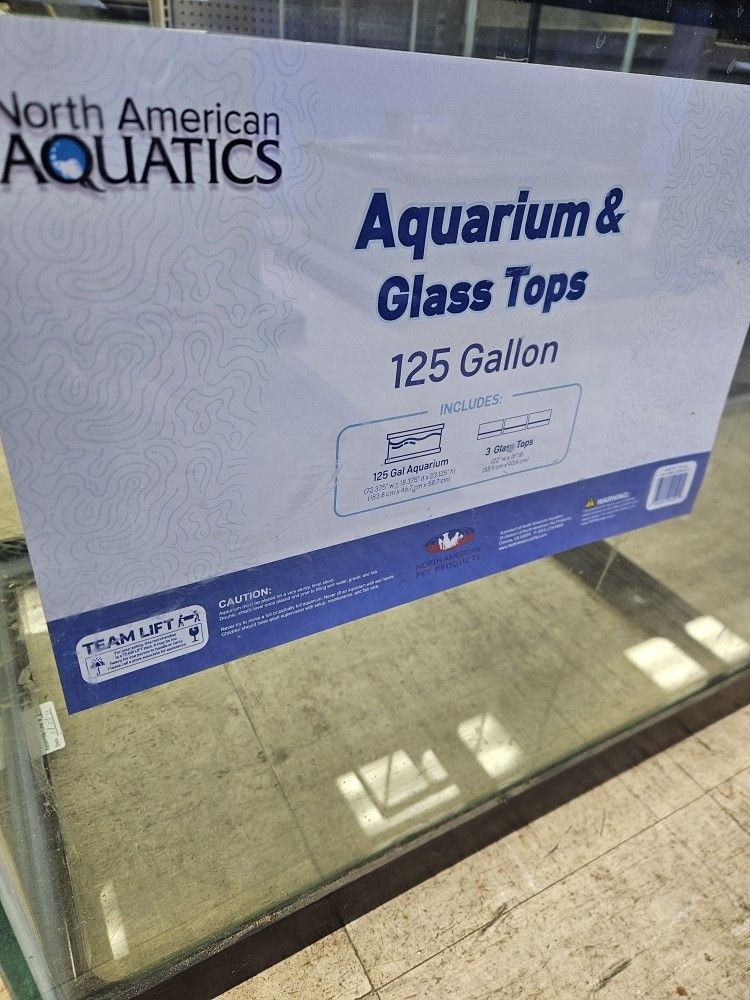 125 Gal Fish Tank New