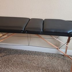 Luxton Home Premium Memory Foam Massage Table, Easy Set Up, Foldable & Portable