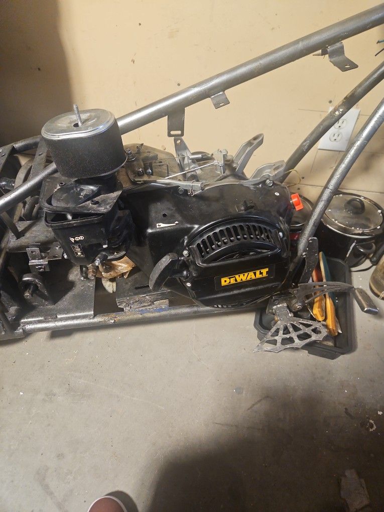 Custom Mini Chopper With 420cc Dewalt Motor
