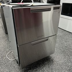 Fisher & Paykel Double Drawer Dishwasher Stainless Steel 
