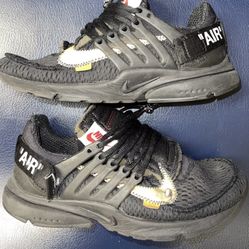 Size 8 - Nike Air Presto x Off-White Low Black