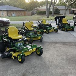 John  Deere 42”48”/cub Cadet/toro TIMECUTTER/Bad Boy/troy Bill/Kubota/ariens Apex/scag/ Big Dog/