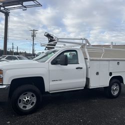 2016 Chevrolet Silverado 2500 HD Regular Cab Work Truck  Contractor body  1 owner  Well maintained  6.0 engine runs great 256k miles Have box keys  Go