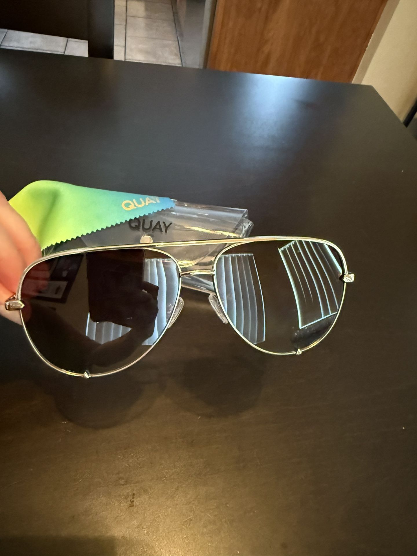 Quay Aviator Sunglasses