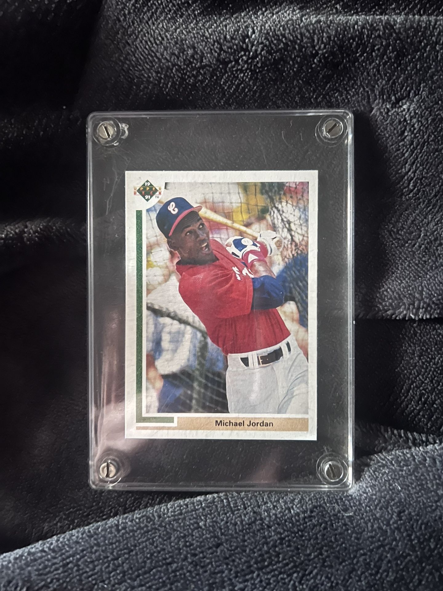 1991 UPPER DECK Michael Jordan Baseball Rookie Card