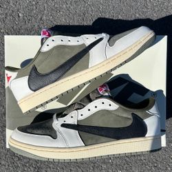 Jordan 1 Travis Scott Medium Olive