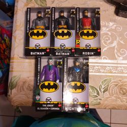 Batman Figurine Set 5. 6 in