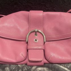 Y2K Barbie Pink Coach Purse Vintage 3653