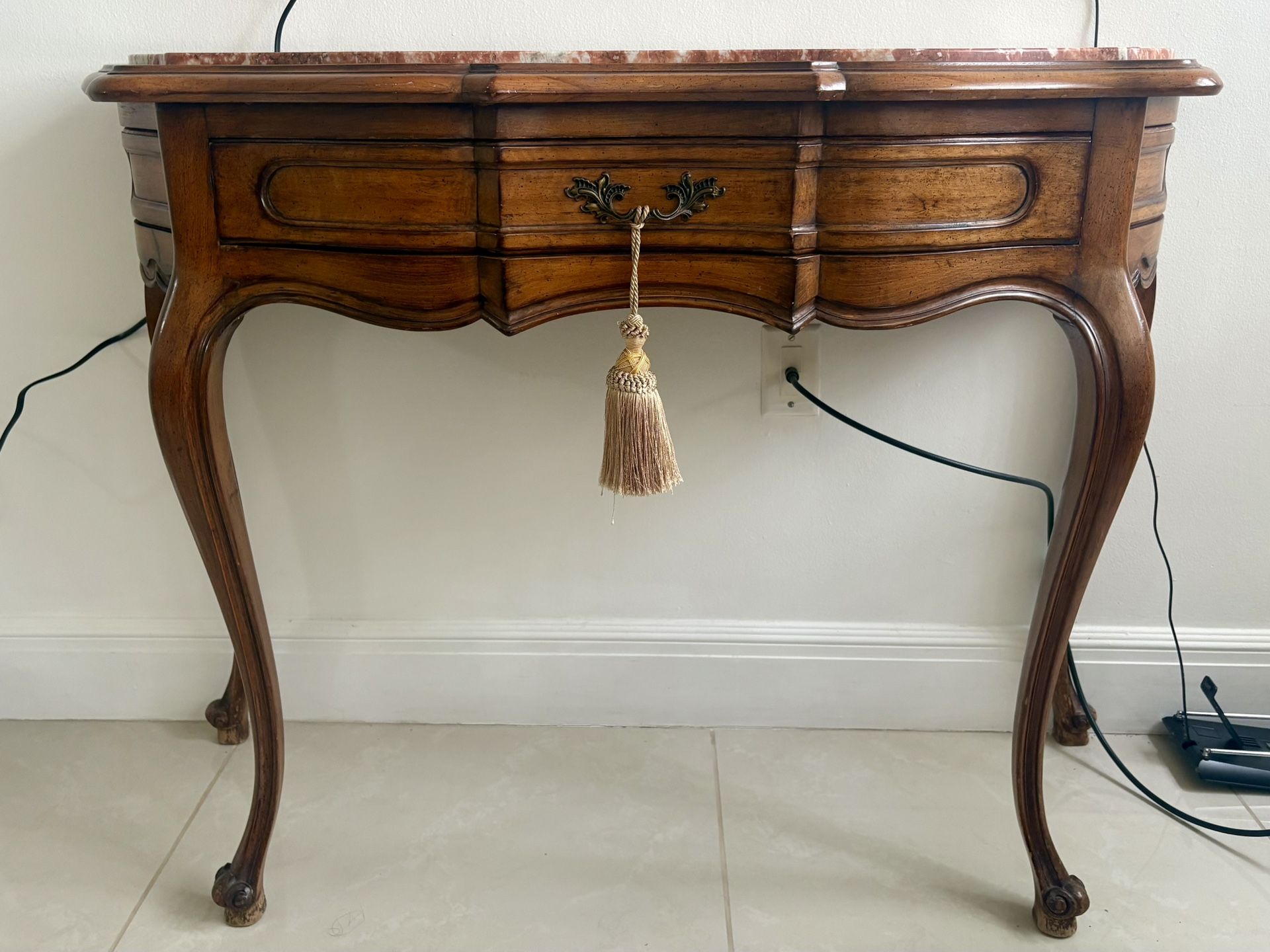 French-style console table