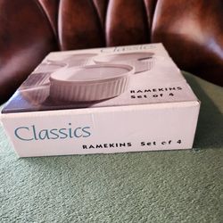 Set Of 4 Ceramic Ramekins