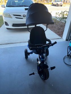 Stroller-style tricycle