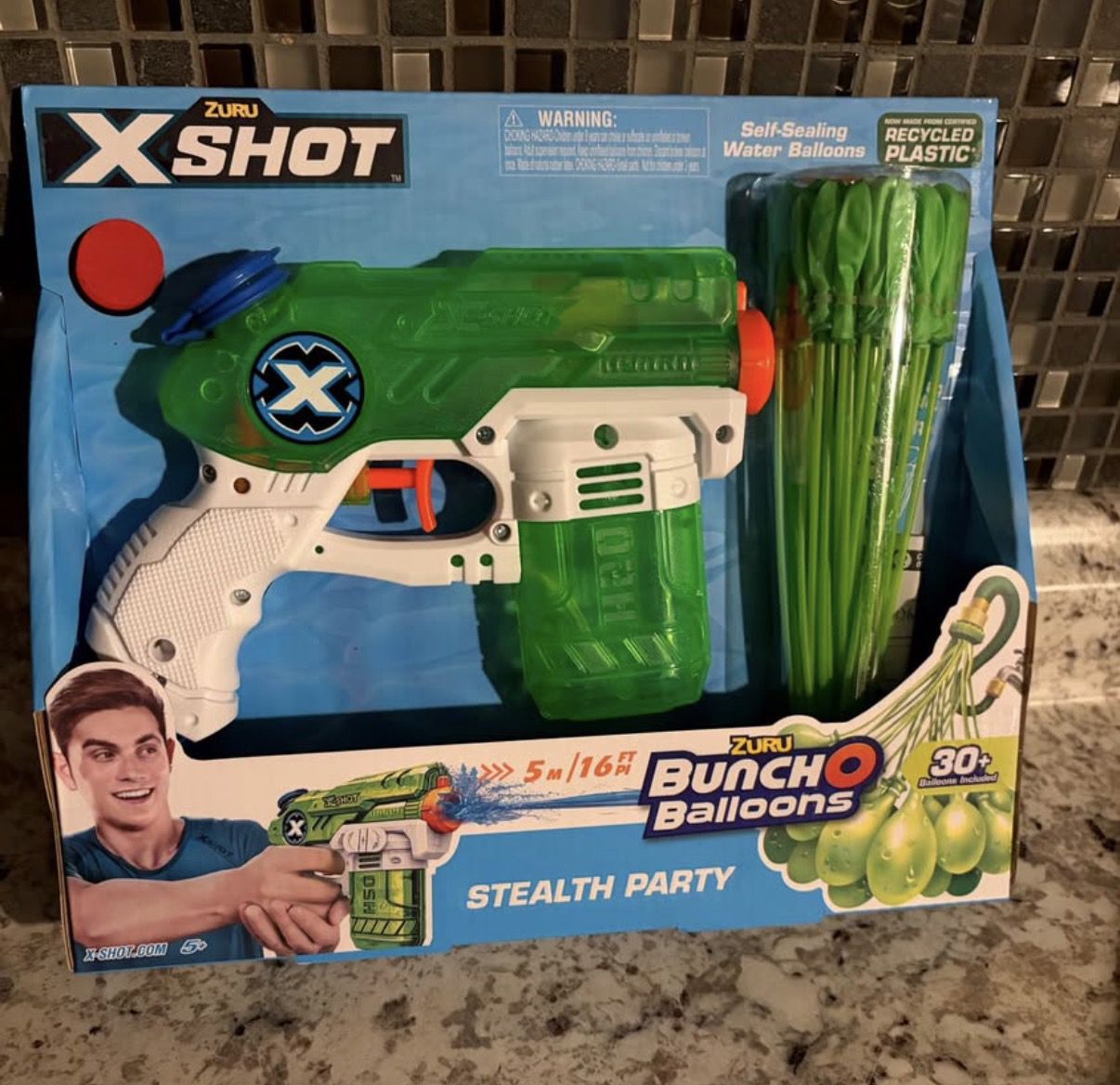 Zuru X-Shot Stealth Soaker and Bunch O Balloons Party Set