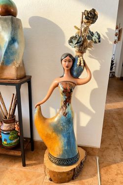 Large Mexican Handmade Doll