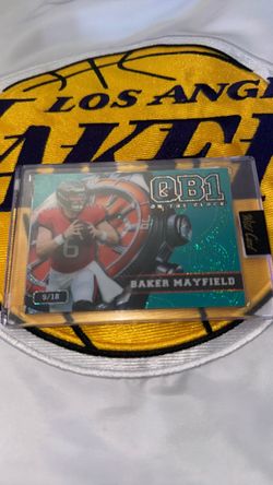 Baker Mayfield QB1 On The Clock Card 9/18